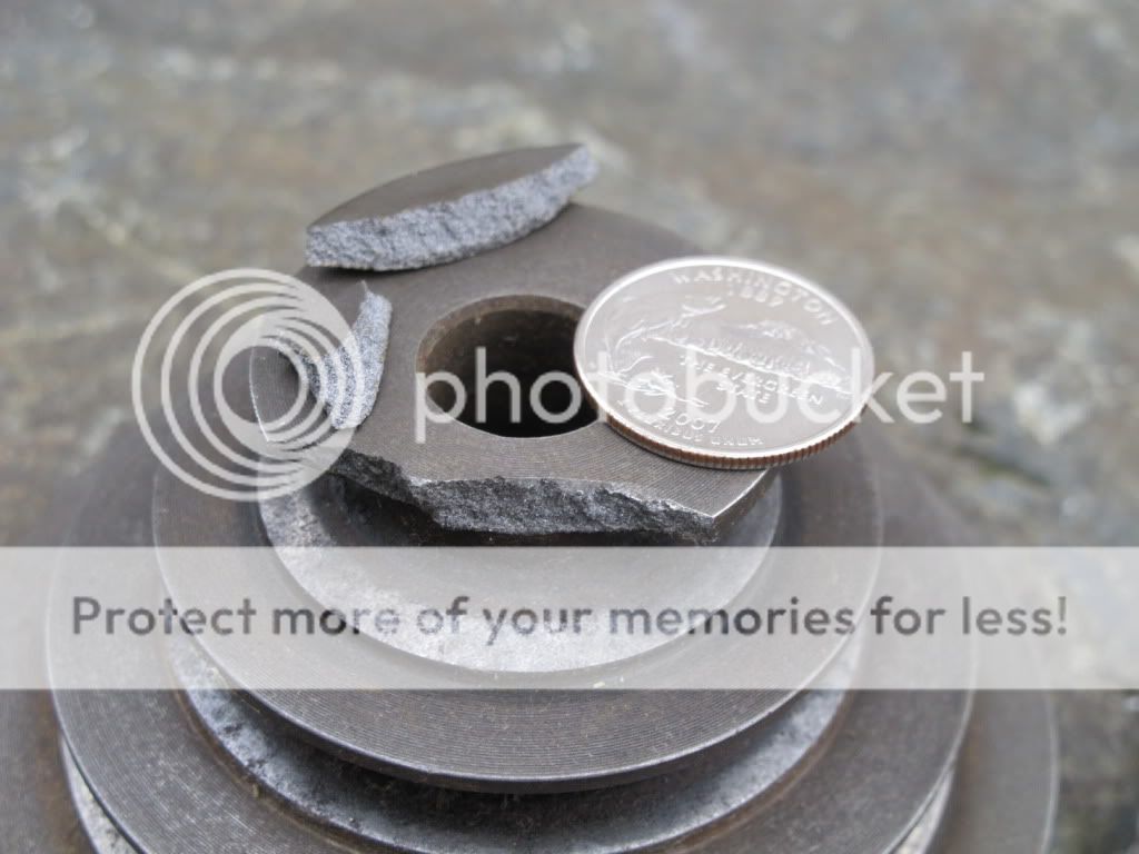 H LEACH No.60 Drill Press Cast Iron Pulley Repair Help