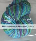 "Bejeweled" Hand Dyed Yarn ~Cascade Eco Wool 8+ oz