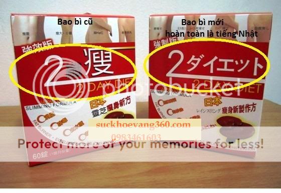 2 day diet Japan Lingzhi - loại 753 giá SHOCK 400K/ hộp-