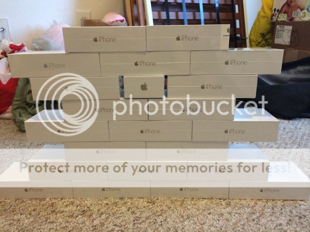 HCM- Iphone 6 & 6 Plus Sealed , Gold , World, Hang USA - 1